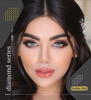 لنز رنگی آیس کالر سری Diamond