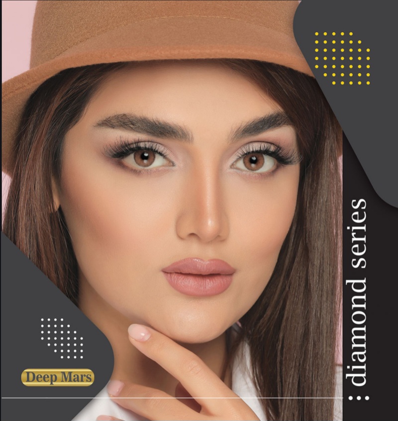 لنز رنگی آیس کالر سری Diamond
