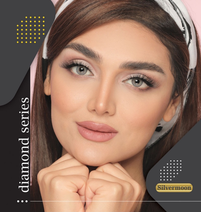 لنز رنگی آیس کالر سری Diamond