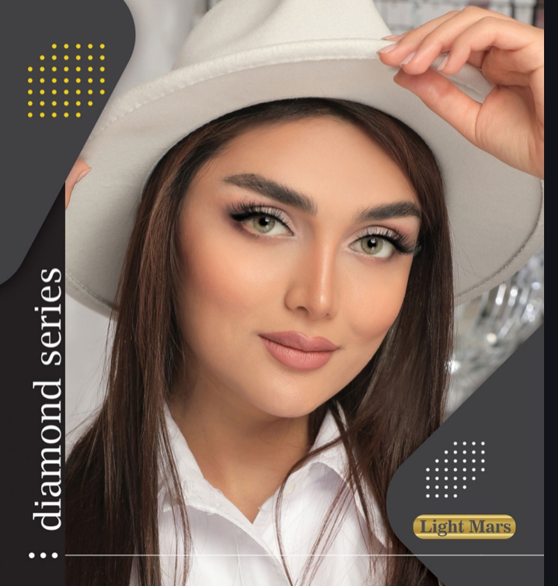 لنز رنگی آیس کالر سری Diamond