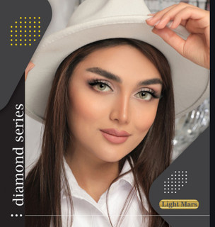 لنز رنگی آیس کالر سری Diamond