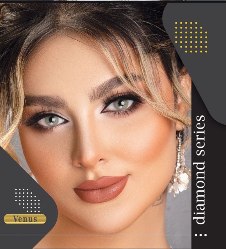 لنز رنگی آیس کالر سری Diamond