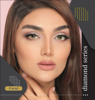 لنز رنگی آیس کالر سری Diamond