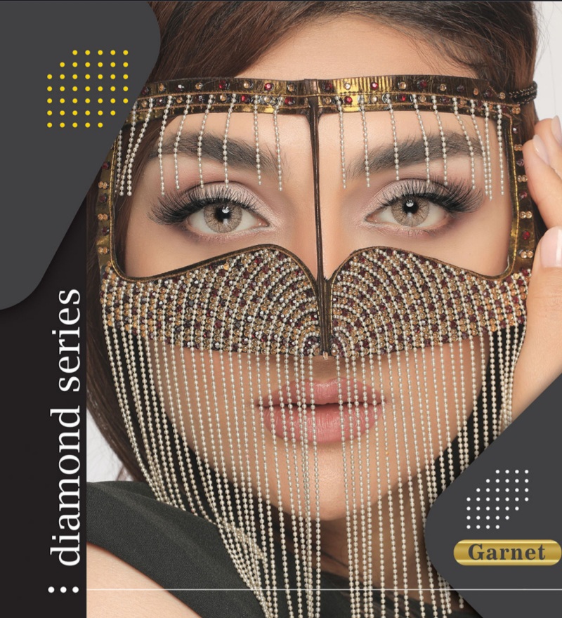 لنز رنگی آیس کالر سری Diamond