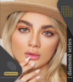 لنز رنگی آیس کالر سری Diamond