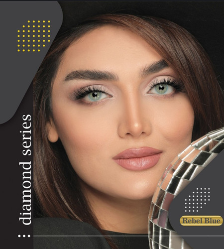 لنز رنگی آیس کالر سری Diamond