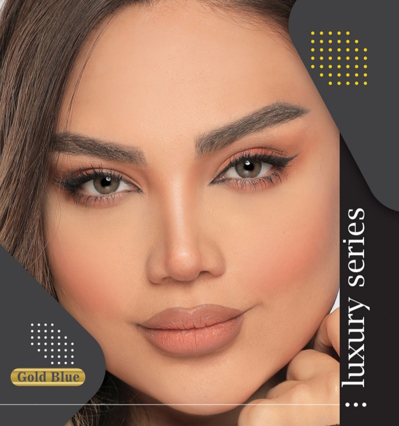 لنز رنگی آیس کالر سری luxury
