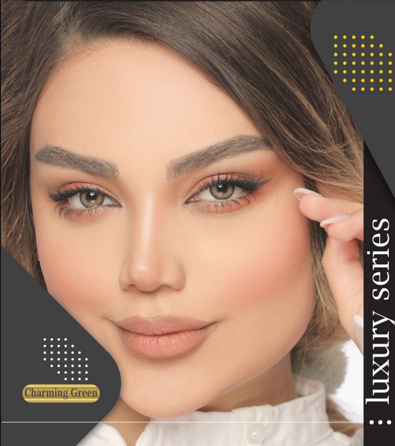 لنز رنگی آیس کالر سری luxury