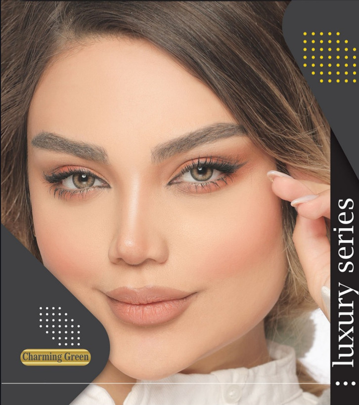 لنز رنگی آیس کالر سری luxury