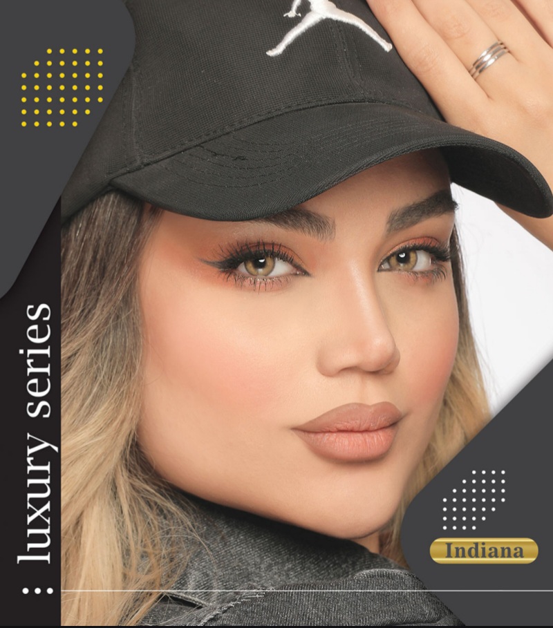 لنز رنگی آیس کالر سری luxury