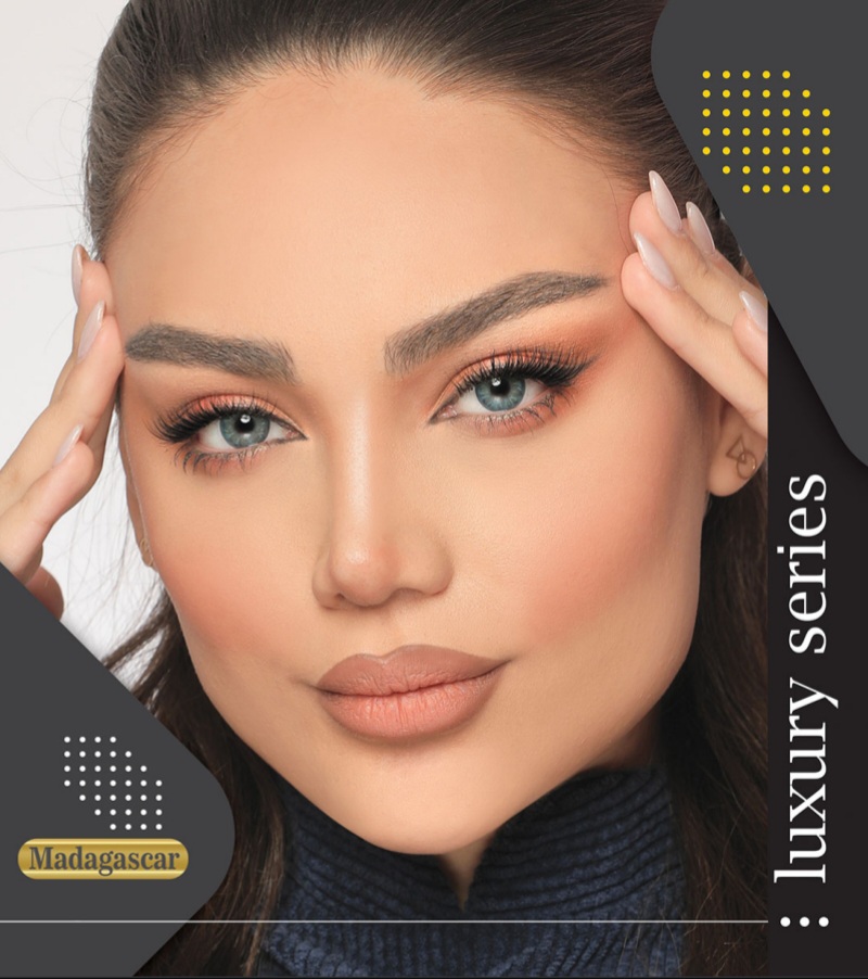 لنز رنگی آیس کالر سری luxury