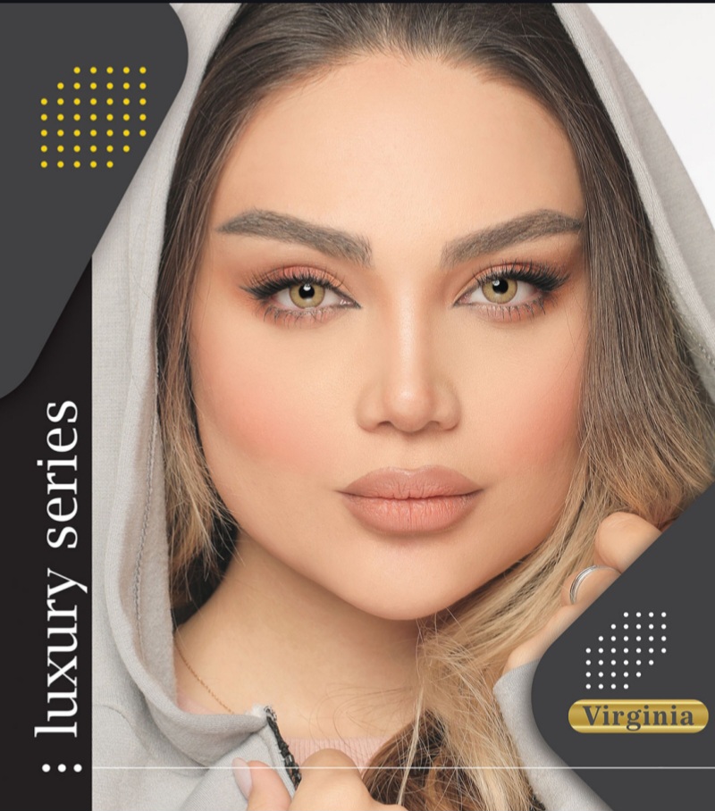 لنز رنگی آیس کالر سری luxury