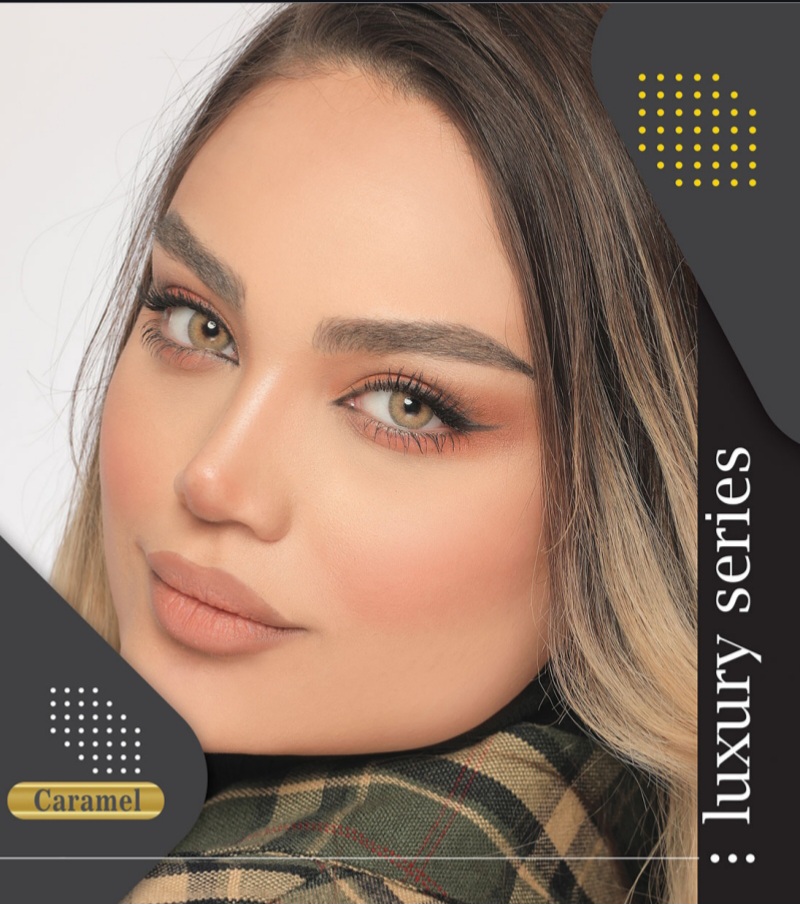 لنز رنگی آیس کالر سری luxury